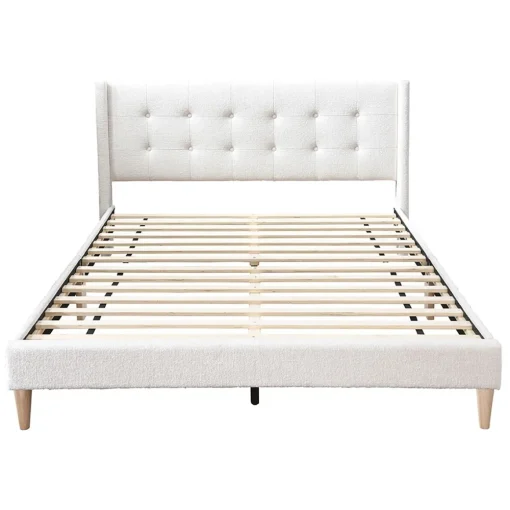 Cama PEARL bege 174x210cm