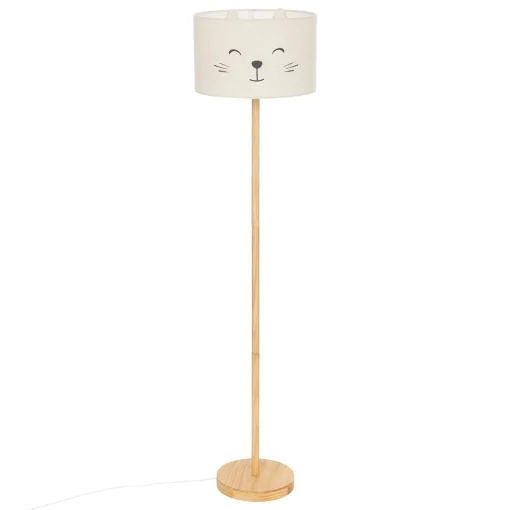 Candeeiro de chão félix branco 152cm