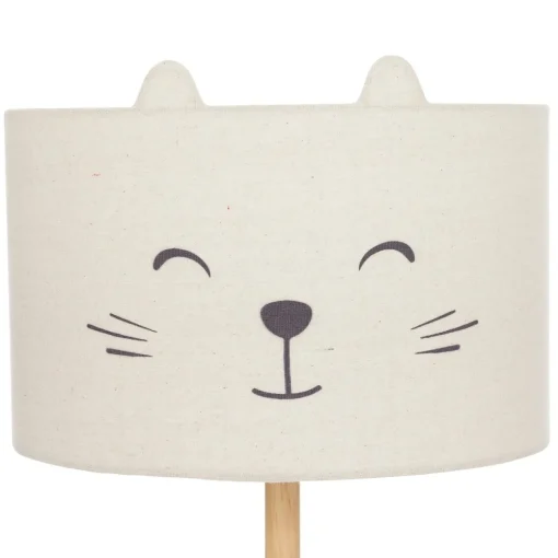 Candeeiro de chão félix branco 152cm