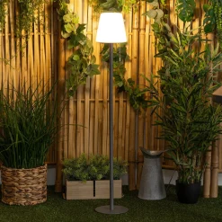 Candeeiro de exterior ZACK cinza grafite 108cm