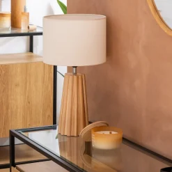 Candeeiro de mesa ADON bege 53cm