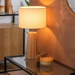 Candeeiro de mesa ADON bege 53cm