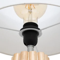Candeeiro de mesa ADON bege 53cm