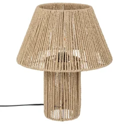 Candeeiro de mesa ADRIA bege em corda