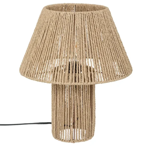Candeeiro de mesa ADRIA bege em corda