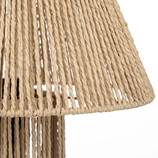 Candeeiro de mesa ADRIA bege em corda