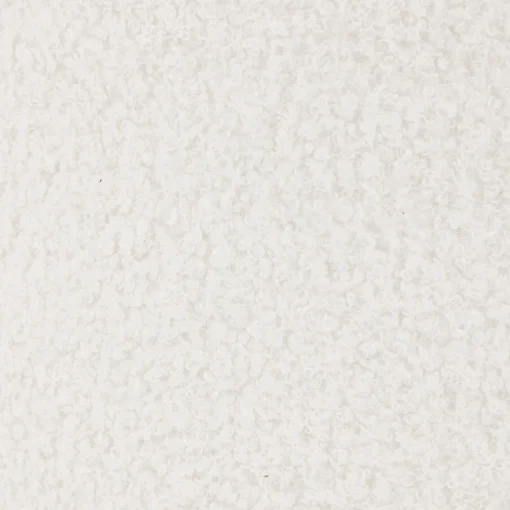 Candeeiro de mesa BONA branco com abajour em pelo bouclé