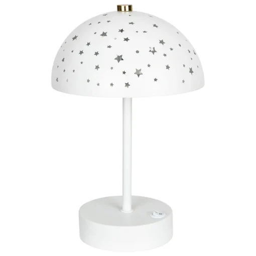Candeeiro de mesa CHAMPI com estrelas 26cm