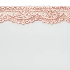 Candeeiro de mesa com pompons 32x18cm