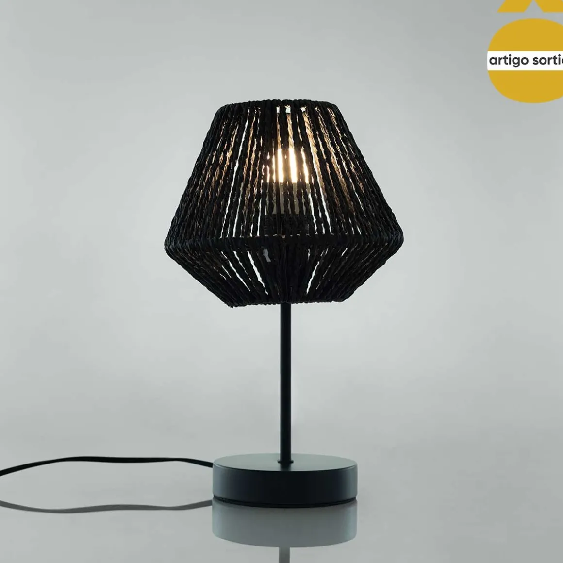 Candeeiro De Mesa Etnic Jily Corda