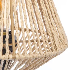 Candeeiro de mesa JILY natural ETNIC em corda
