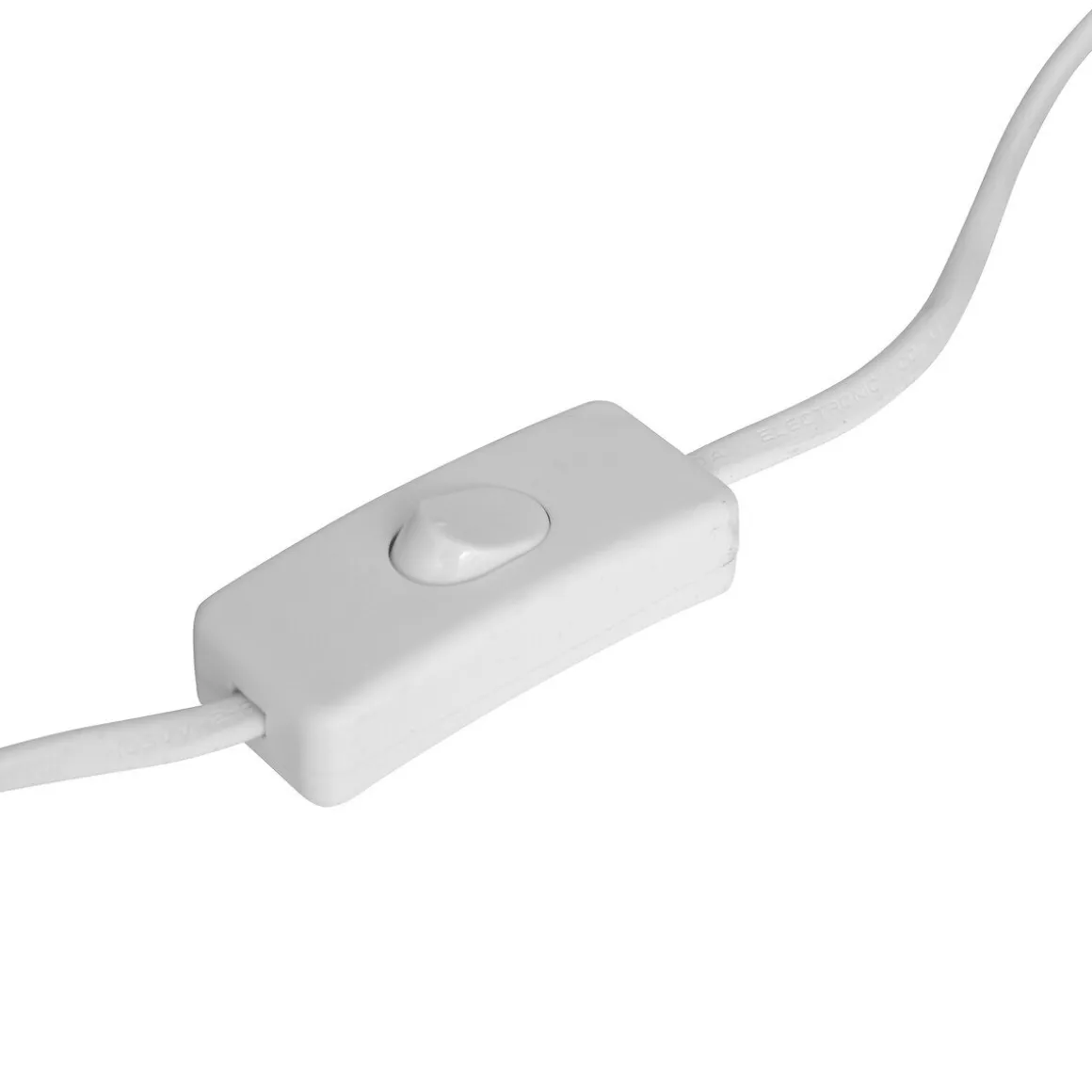 Candeeiro de mesa lali com abajour em pelo bouclee