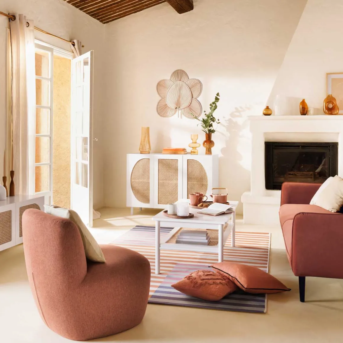 Candeeiro de mesa MAHE em bambu