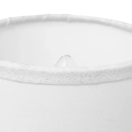 Candeeiro de mesa pérola rosa