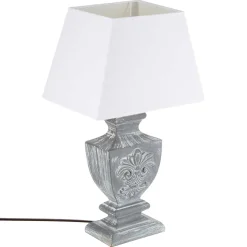 Candeeiro de mesa socoro cinza