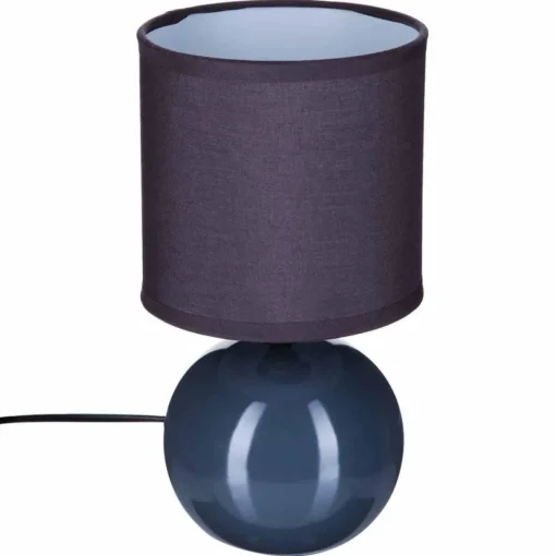 Candeeiro de mesa TIMEO bola cinza em cerâmica