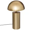 Candeeiro de mesa ULYSSE dourado em metal 50cm