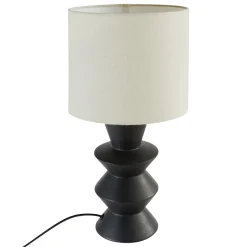 Candeeiro de mesa YULIA preto 40cm