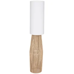 Candeeiro de pé AISSA bege em corda 130cm