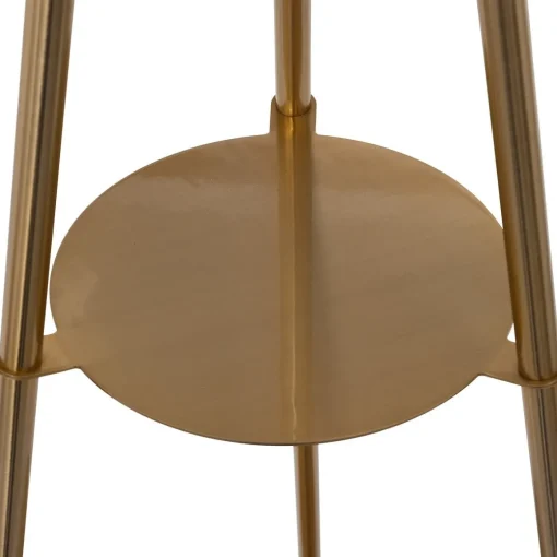 Candeeiro de pé ARTHUS dourado 163cm