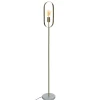 Candeeiro de pé EDI dourado 155cm