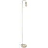Candeeiro de pé KELI dourado em metal 150cm