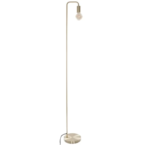 Candeeiro de pé KELI dourado em metal 150cm