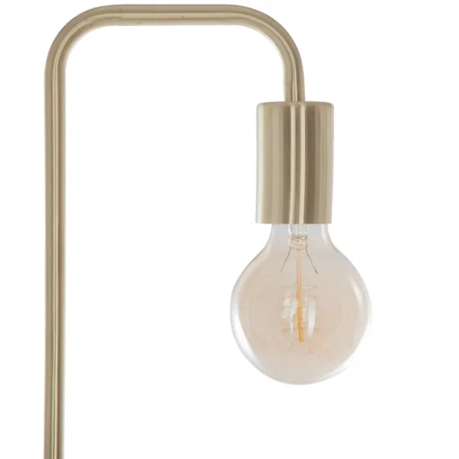 Candeeiro de pé KELI dourado em metal 150cm