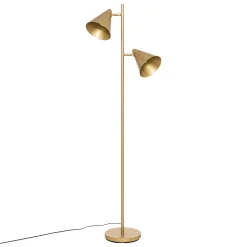 Candeeiro de pé ROSIE dourado 160cm