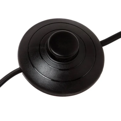 Candeeiro de pé RUNO preto com tripé 145cm