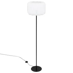 Candeeiro de pé TOBIE preto 150cm