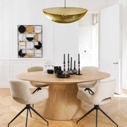Candeeiro de teto ARLO dourado 80cm