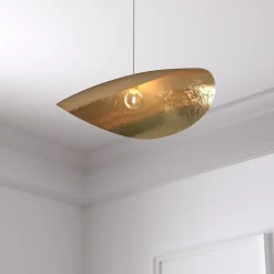 Candeeiro de teto ARLO dourado 56cm