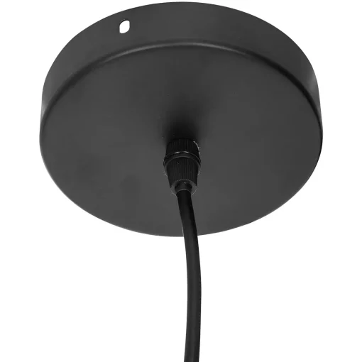 Candeeiro de teto bege em ráfia e metal SEA VIEW