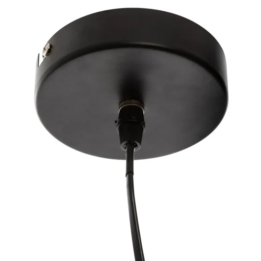 Candeeiro de teto DESY em metal preto