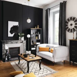 Candeeiro de teto dourada com bola de vidro e metal