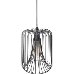 Candeeiro de teto EGIO em metal preto