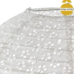 Candeeiro de teto em papel arroz 45cm