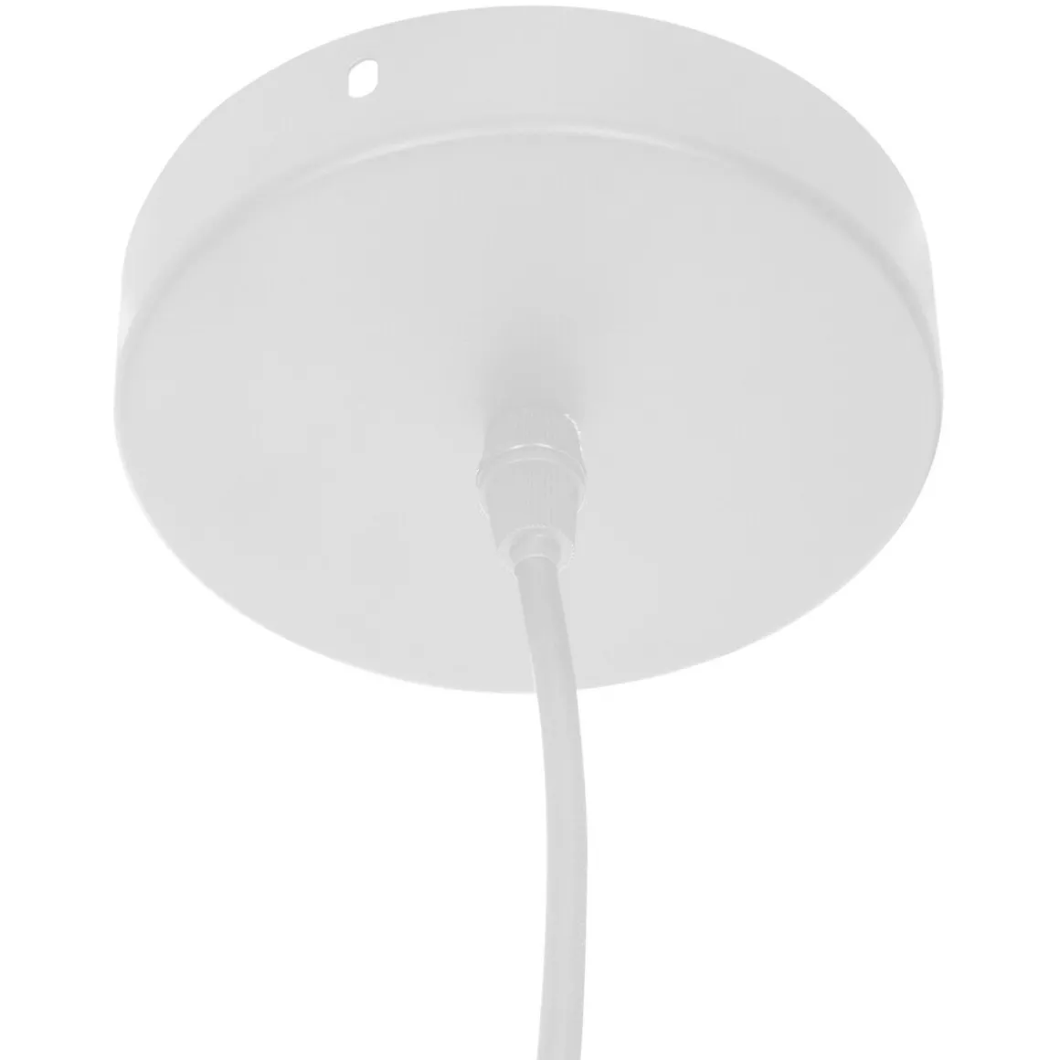 Candeeiro de teto FOLK bege em corda 58cm