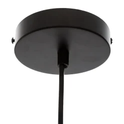 Candeeiro de teto GALT em metal preto
