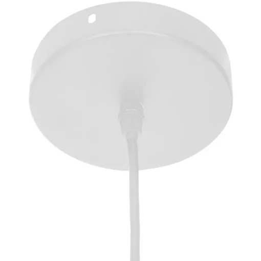 Candeeiro de teto JANICE bege em juta 38cm