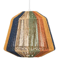 Candeeiro de teto JILY MARRAKECH em corda 29cm