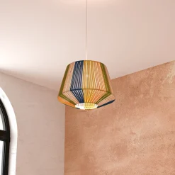 Candeeiro de teto JILY MARRAKECH em corda 29cm