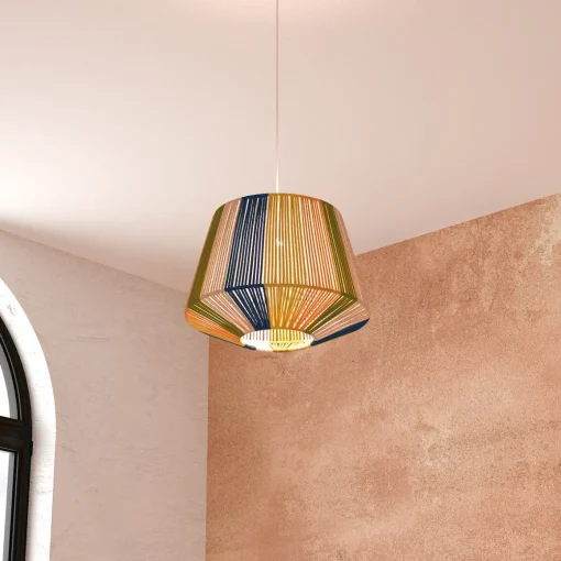 Candeeiro de teto JILY MARRAKECH em corda 29cm