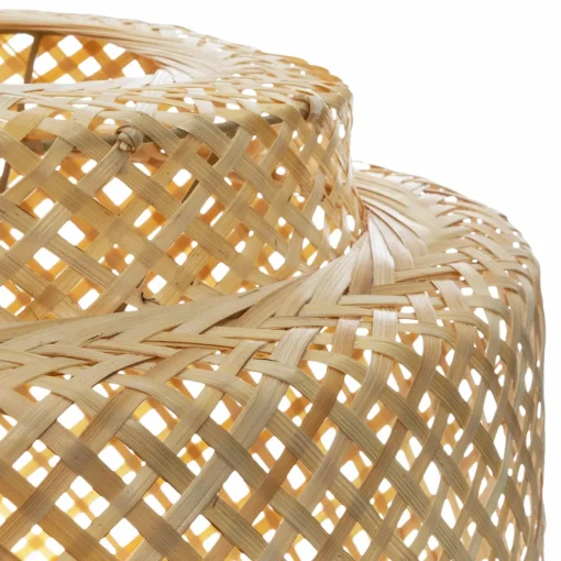 Candeeiro de teto LIBY em bambu natural
