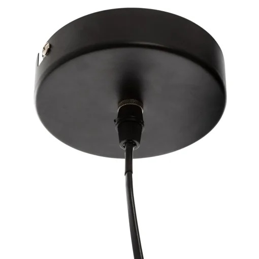 Candeeiro de teto MAZAL preto e dourado
