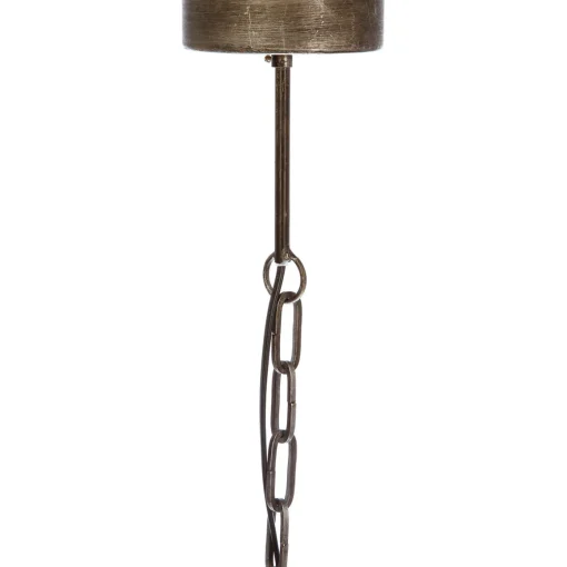 Candeeiro de teto niko em metal preto