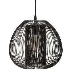 Candeeiro de teto NODA em metal preto