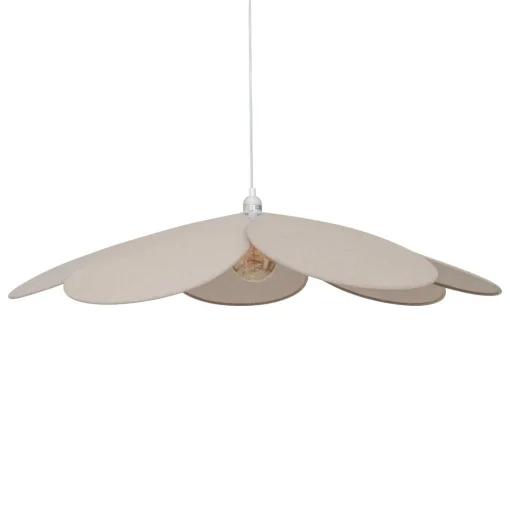 Candeeiro de teto PETALA bege 100cm
