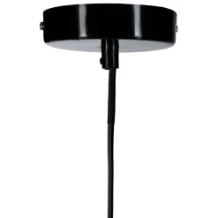 Candeeiro de teto preto em metal FIL